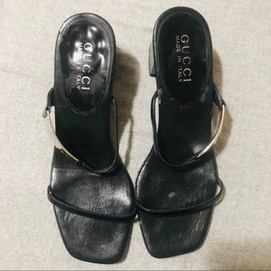 Vintage Heeled Gucci Sandals